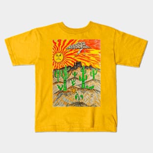 Withering flower in the sun Kids T-Shirt